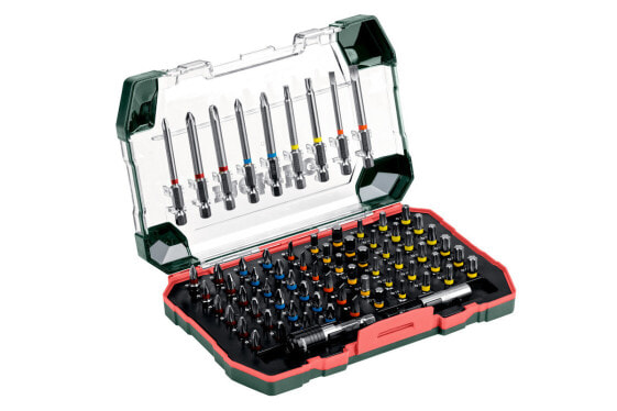 Metabo Bit box SP - 69 pc(s) - Hex (imperial) - Phillips - Pozidriv - Slot - Torx - PH 1,PH 2,PH 3 - PZ 1,PZ 2,PZ 3 - 4,6 mm - T10,T15,T20H,T25,T27,T30,T40