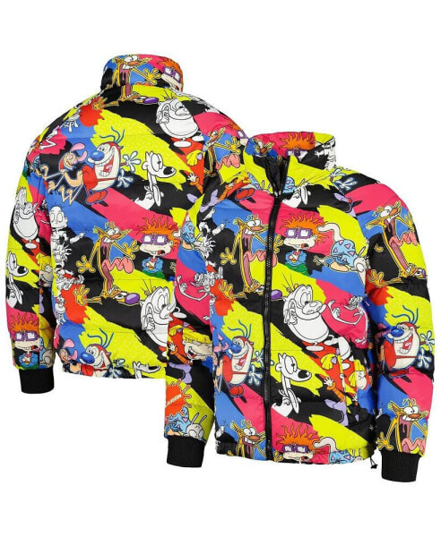 Men's Pink Rugrats Raglan Full-Zip Puffer Jacket