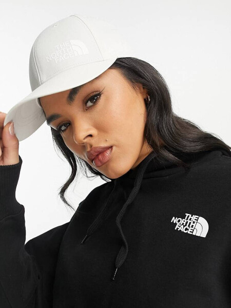 The North Face Horizon logo cap in cream