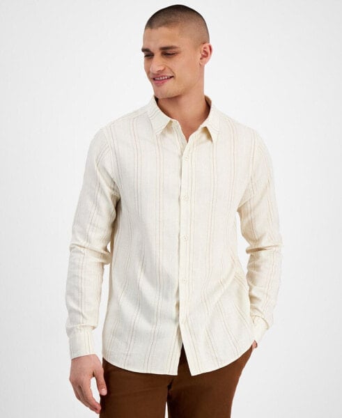 Men's Regular-Fit Linen Shirt