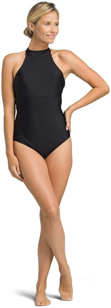 prAna Women's 181641 Leolani One Piece Swimsuit Black Size S
