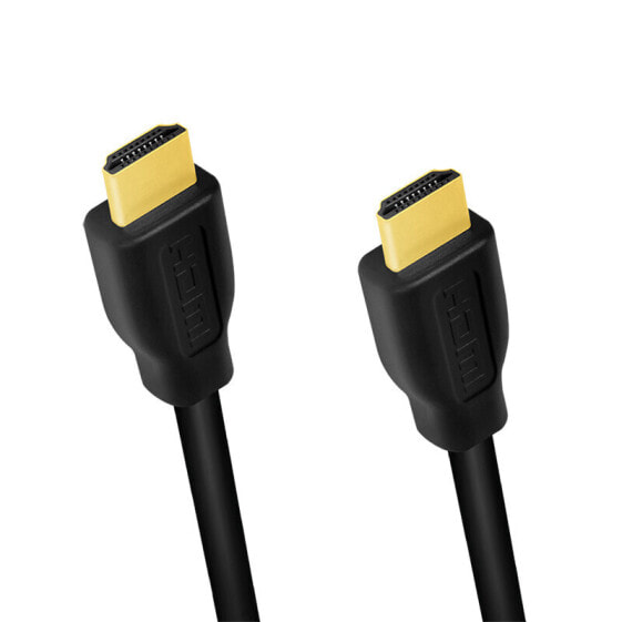 Кабель HDMI LogiLink CH0100 - 1 м - HDMI Type A (стандартный) - HDMI Type A (стандартный) - 3D - 14.4 Гбит/с - черного цвета