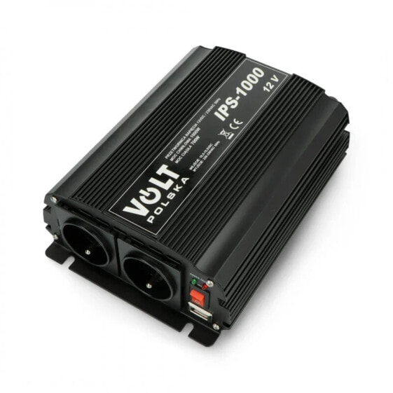 DC/AC конвертер повышения напряжения 12VDC / 230VAC 700/1000W - синус - Volt IPS-1000 - электрика - VOLT - VOLT IPS-1000.
