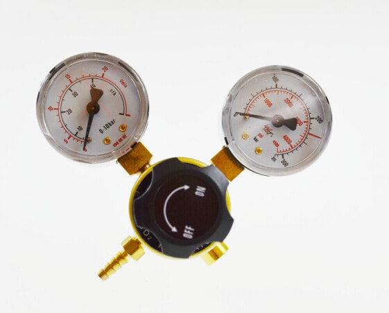 Аксессуары для сварки FACHOWIEC Mini Clocks Reductor Magnum CO2 / AR 2 Красный