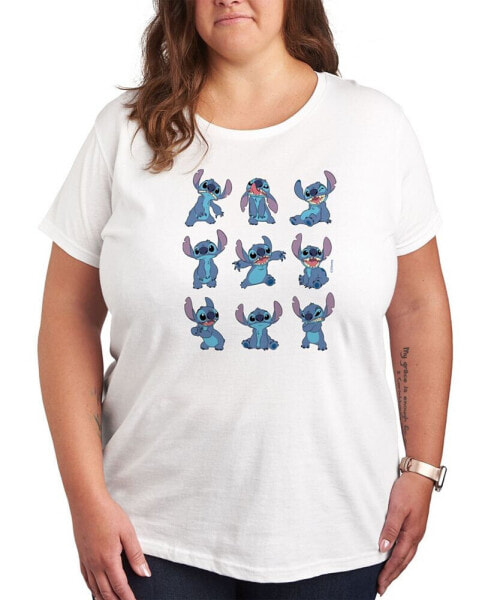 Trendy Plus Size Stitch Graphic T-shirt