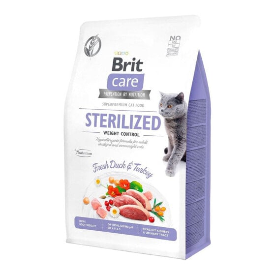 BRIT Care Grain-Free Sterilized Weight Control 2kg Cat Feed