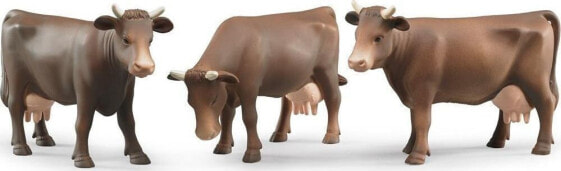 Фигурка Bruder Фигурка коровы коричневого цвета в трех позах Cow Figurine (Фигурка коровы)