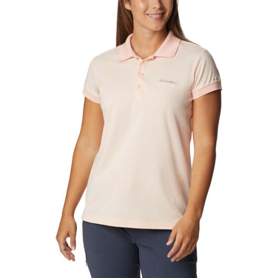 COLUMBIA Lakeside Trail™ Solid Pique short sleeve polo