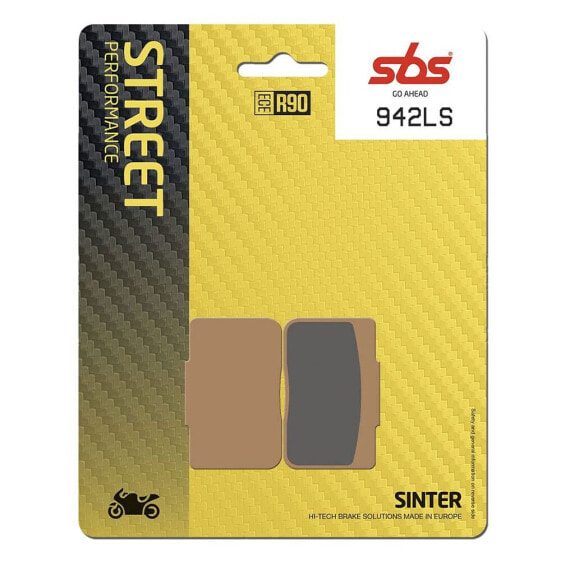 Тормозные колодки SBS Hi-Tech Street 942LS Sintered Brake Pads