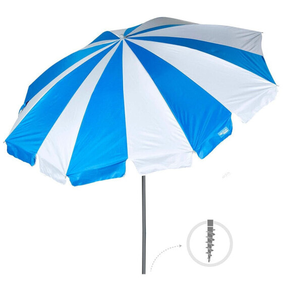 AKTIVE Twister Ø220cm UV50 beach umbrella with inclinable mast