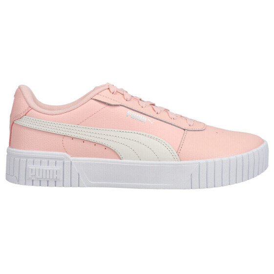 Puma Carina 2.0 Perforated Platform Womens Pink Sneakers Casual Shoes 38584911