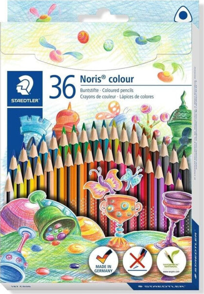 Staedtler Kredki trójkątne Noris Colour 36 kolorów STAEDTLER