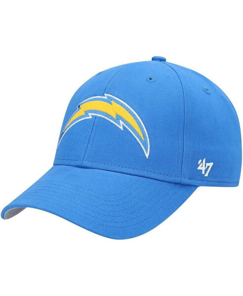 Big Boys Powder Blue Los Angeles Chargers Basic MVP Adjustable Hat