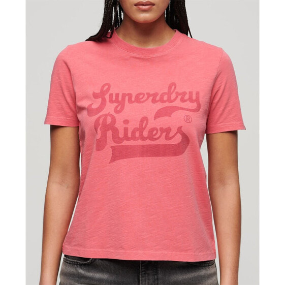 SUPERDRY Archive Kiss Print Relaxed short sleeve T-shirt