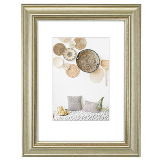 Hama Lobby - Glass,Polystyrene (PS) - Gold - Single picture frame - Table,Wall - 20 x 28 cm - Rectangular