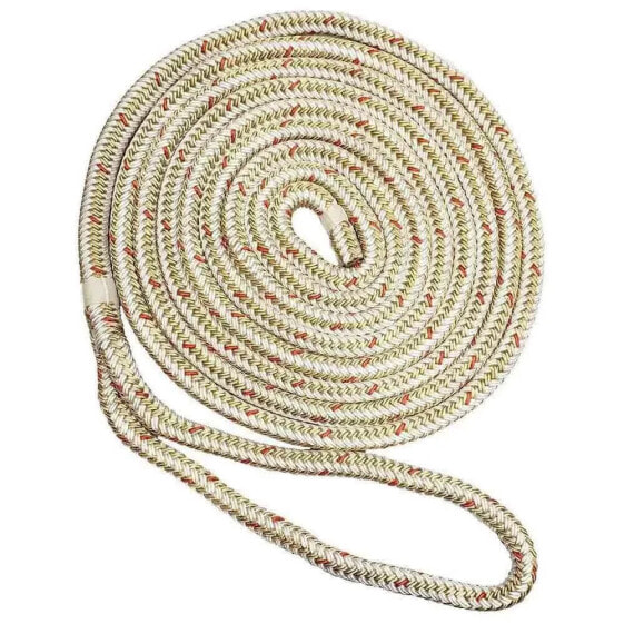 NEW ENGLAND ROPES Dockline Braided Rope 10.67 m