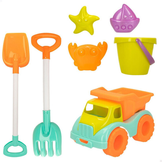 CB TOYS Playa And Cube Set Truck With Beach Color Accessories