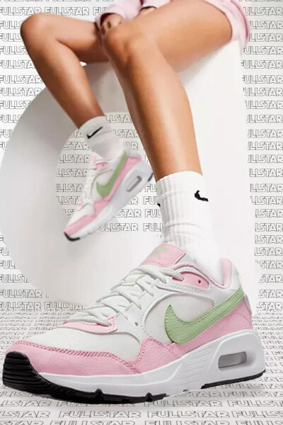 Air Max Sc G. S. Leather Sneaker Hakiki Deri Tekstil Pembe Spor Ayakkabı