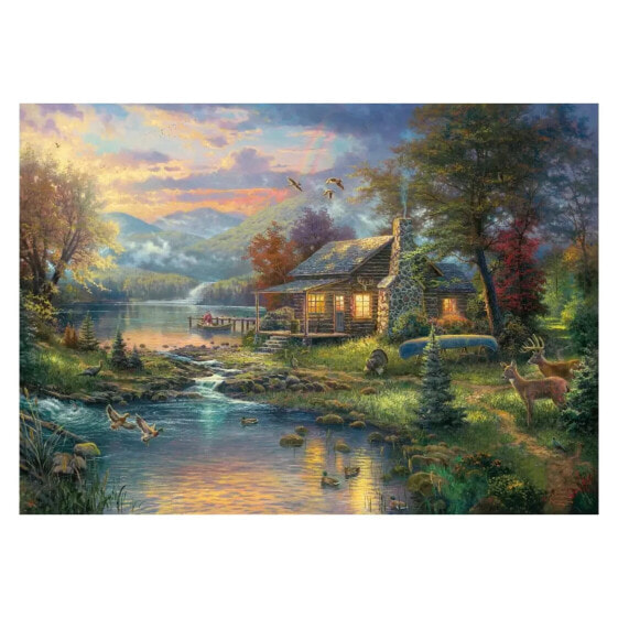 Puzzle T Kinkade Paradies der Natur