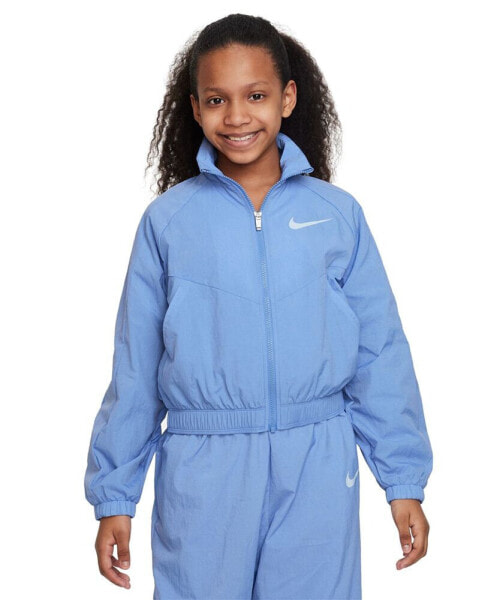 Куртка для малышей Nike спортивная ветровка Girls Woven