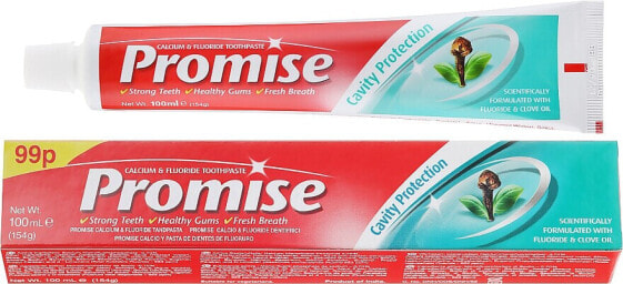 Natürliche Zahnpasta Promise Cavity Protection