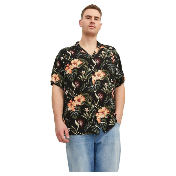 JACK & JONES Jeff Resort Floral Pls long sleeve shirt