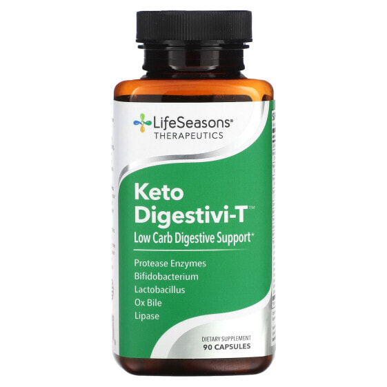 Пищеварительные ферменты LifeSeasons Keto Digestivi-T, 90 капсул