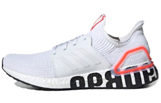 adidas Ultraboost 19 DB 简约 减震防滑耐磨 低帮 跑步鞋 男女同款 黑白 / Кроссовки Adidas Ultraboost 19 DB FW1970