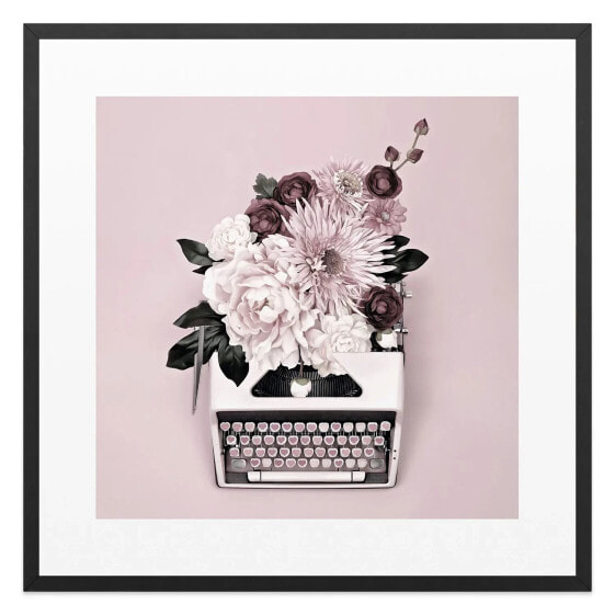 Картина Reinders Bild Schreibmaschine Blumen