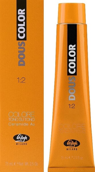 Haarfärbemittel Ton auf Ton - Lisap Douscolor Cream Color 4/45