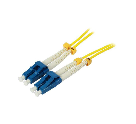 Synergy 21 S216750 волоконно-оптический кабель 3 m LSZH OS2 2x LC Желтый