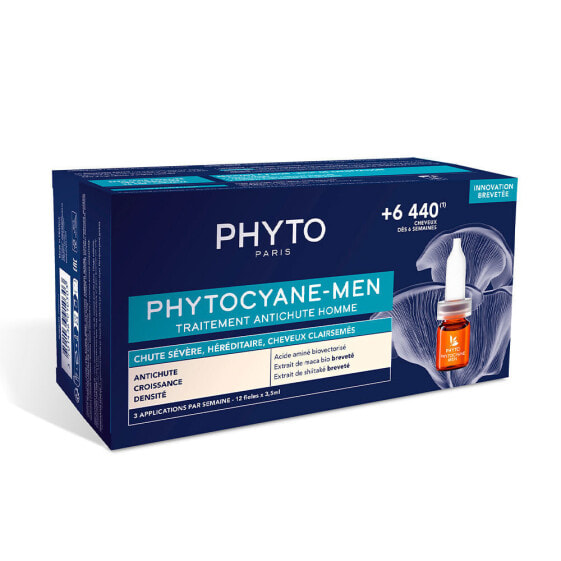Уход за волосами Phyto PHYTOCYANE-MEN против выпадения волос для мужчин 12 х 3,5 мл