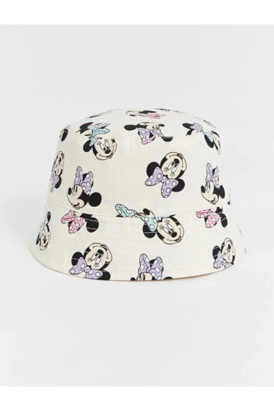 LCW baby Minnie Mouse Baskılı Bucket Şapka Unisex Bebek (Kız - Erkek)