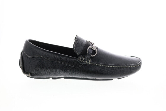 Giorgio Brutini Traveler 479391 Mens Black Leather Loafers Moccasin Shoes
