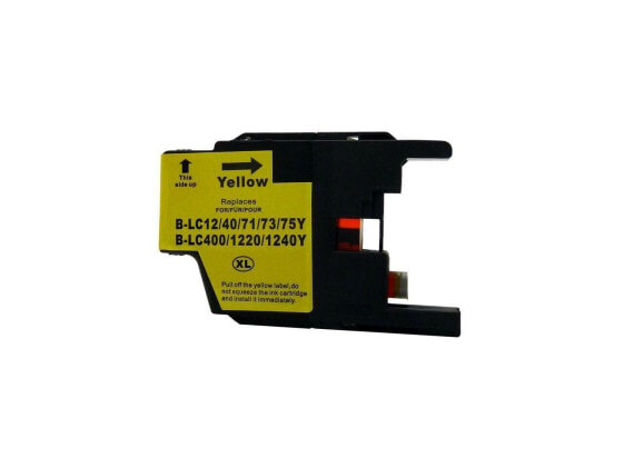 Green Project B-LC75Y Yellow Ink Cartridge Replaces Brother LC75Y