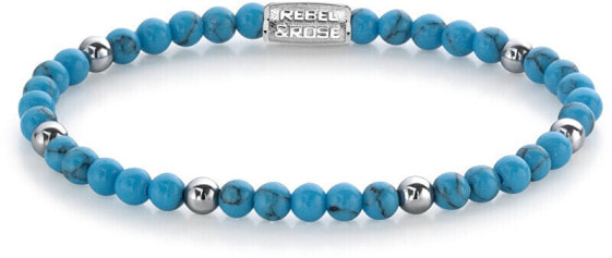 Beaded bracelet Turquoise Delight RR-40058-S
