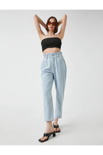 Baggy Fit Kot Pantolon - Baggy Jean