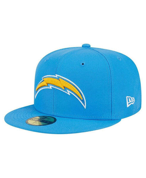 Men's Powder Blue Los Angeles Chargers Main 59FIFTY Fitted Hat