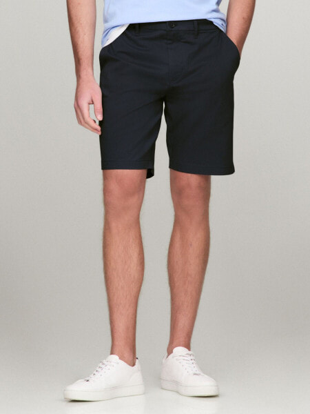 Straight Fit Twill 9" Chino Short