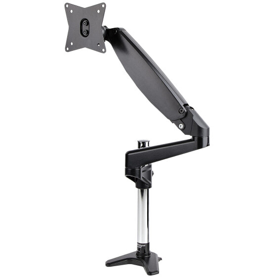 StarTech.com Desk Mount Monitor Arm for Single VESA Display up to 32" or 49" Ultrawide 8kg/17.6lb - Full Motion Articulating & Height Adjustable - C-Clamp - Grommet - Single Monitor Arm - Clamp - 8 kg - 81.3 cm (32") - 124.5 cm (49") - 100 x 100 mm - Black