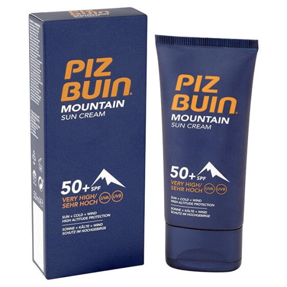 Загар и защита от солнца Солнцезащитный крем с максимальной защитой SPF 50+ (Mountain Sun Cream) 50 мл Piz Buin