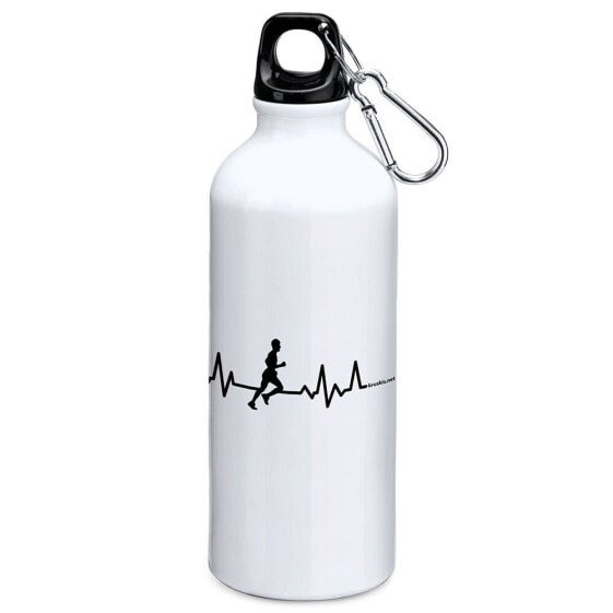 KRUSKIS Runner Heartbeat 800ml Aluminium Bottle