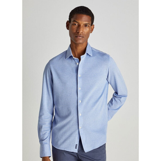 FAÇONNABLE Sl Spr Ctn Pique long sleeve shirt