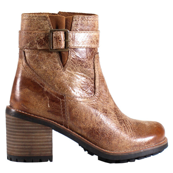 Diba True Craze Hot Zippered Booties Womens Brown Casual Boots 87810-234