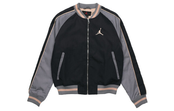 Jordan Remastered Souvenir 休闲长袖合身运动棒球服 男款 黑色 / Куртка Air Jordan Remastered CD5772-010