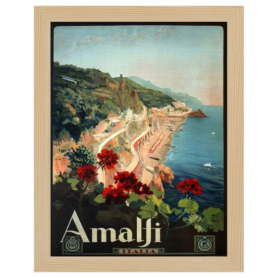 Bilderrahmen Poster Amalfi