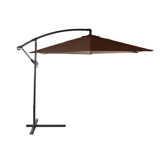 Пляжный зонт DKD Home Decor Коричневый Сталь Алюминий (300 x 300 x 250 cm)