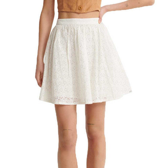 SUPERDRY Blair Broderie Skirt