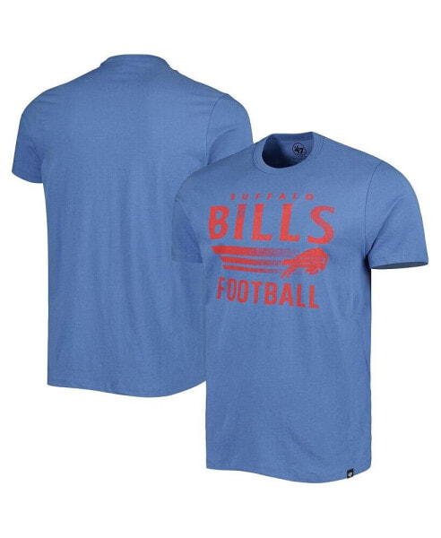 Men's Royal Buffalo Bills Wordmark Rider Franklin T-shirt