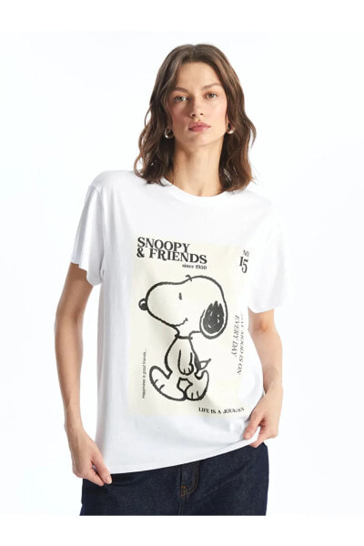 Футболка LC WAIKIKI Snoopy Print Tee